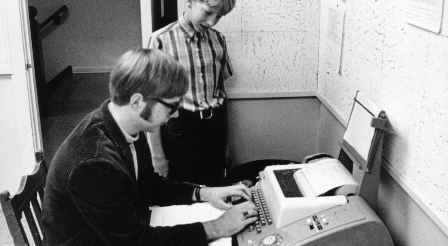 Bill Gates et Paul Allen jeunes